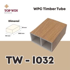 Wood Plastic Composite (WPC) Timber Tube - TW I032